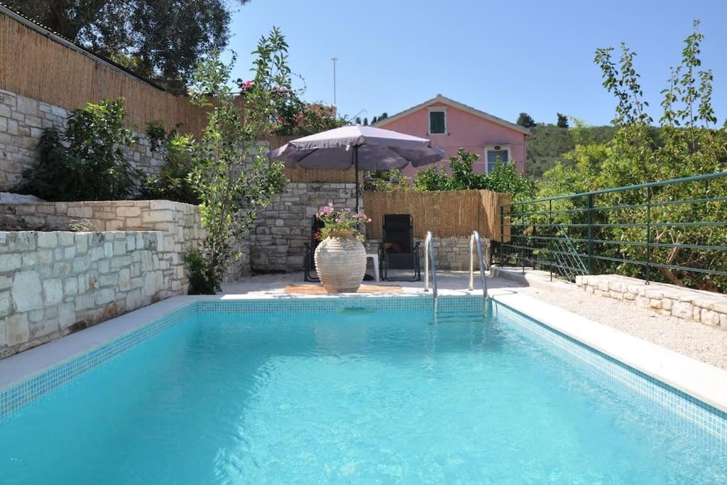 Villa Paxos Adamantia With Private Pool Gáios Exterior foto